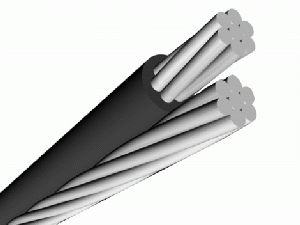 CABLE ACOMETIDA DUPLEX ALUMINIO #6.