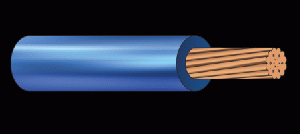 CABLE DE COBRE AISLADO 7 HILOS #6.